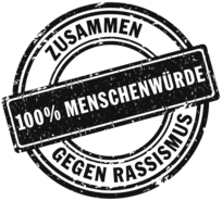 Logo 100% Menschenwürde
