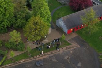 Kurzfilmtour an der Holstentor Gemeinschaftsschule am 18.05.2021.